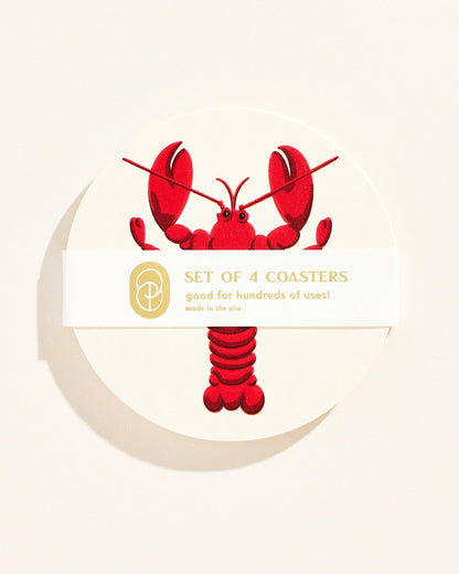 Lobster Coasters - Set of 4