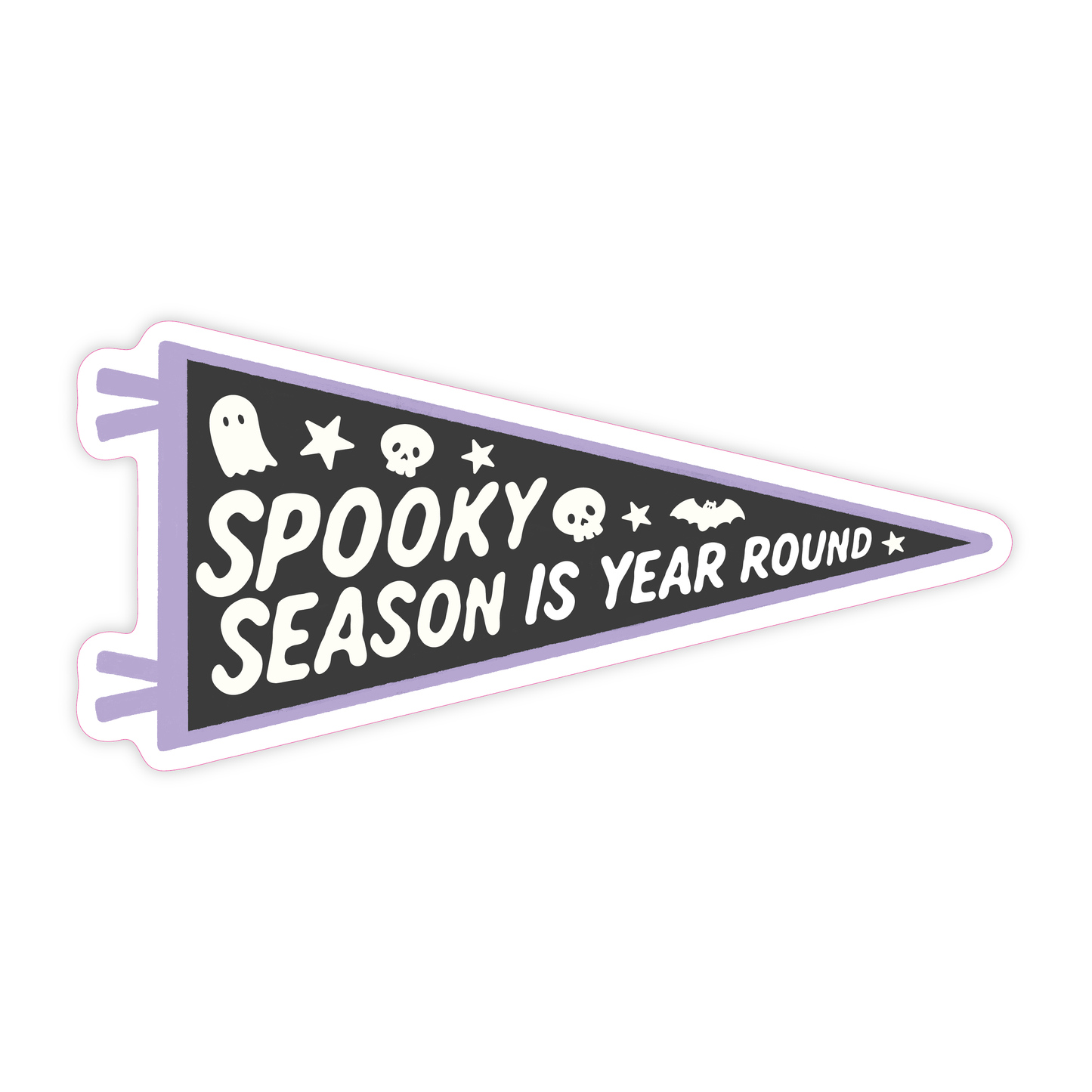 "Spooky Season Year Round" Vinyl Sticker