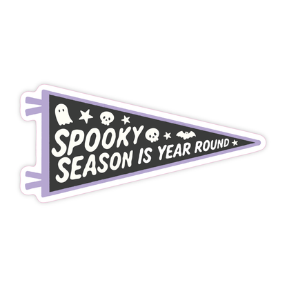 "Spooky Season Year Round" Vinyl Sticker