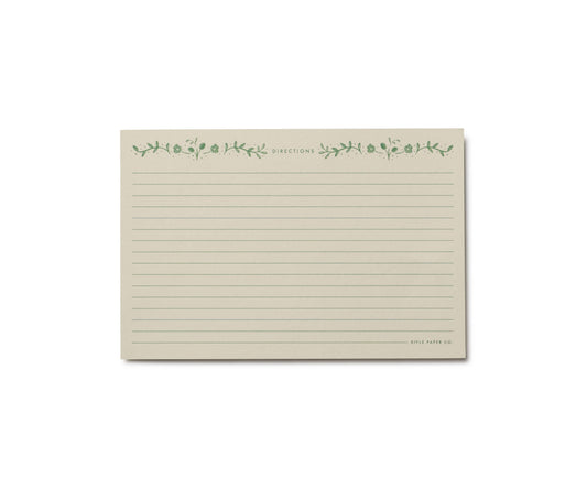 Artichoke Recipe Cards