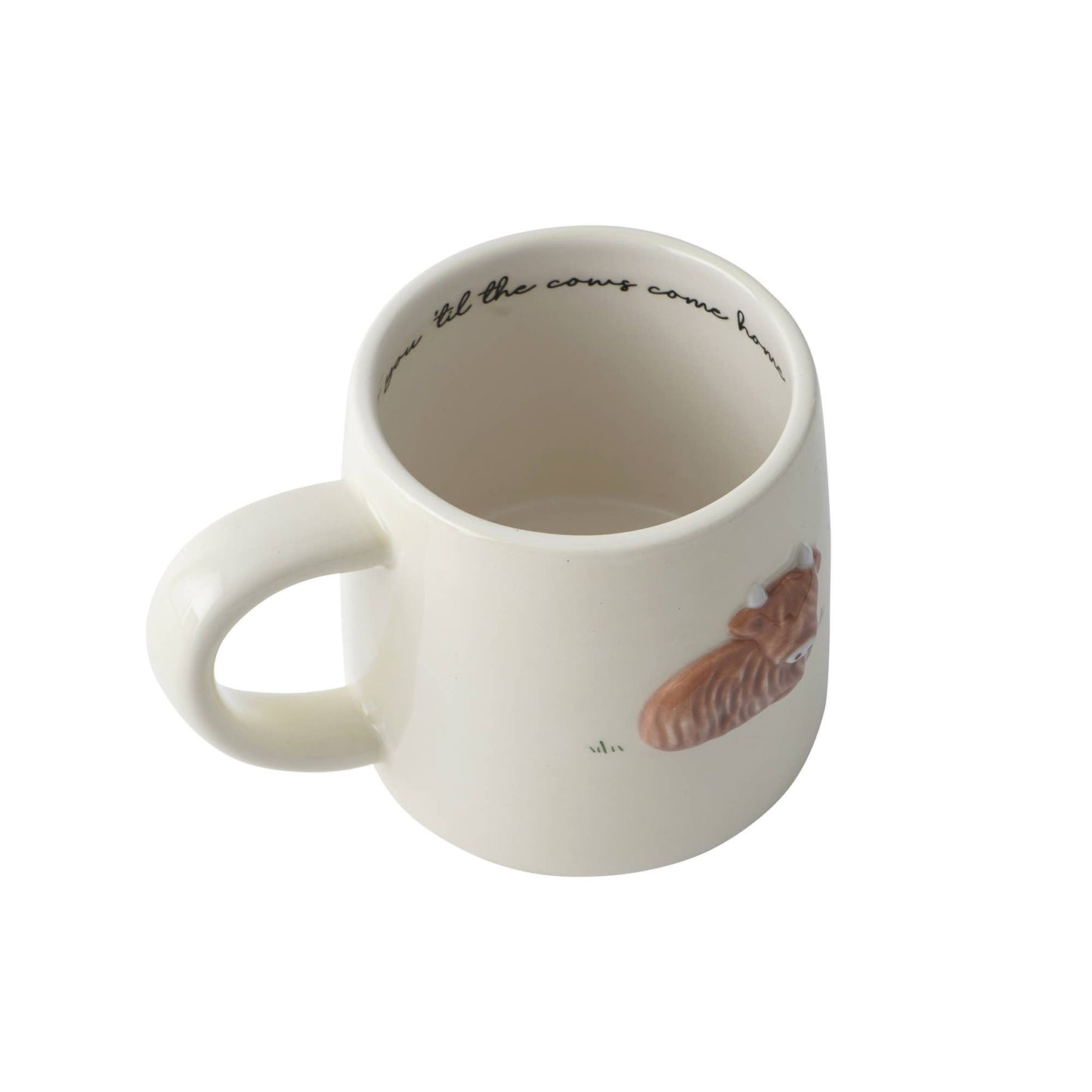 Bramble Farm Highland Cow Stoneware Mug