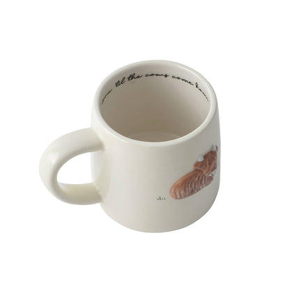 Bramble Farm Highland Cow Stoneware Mug