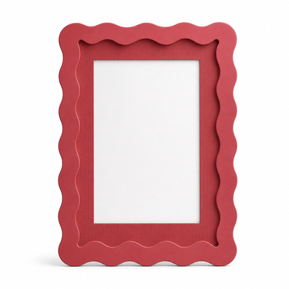 Wavy-Edge Photo Frame