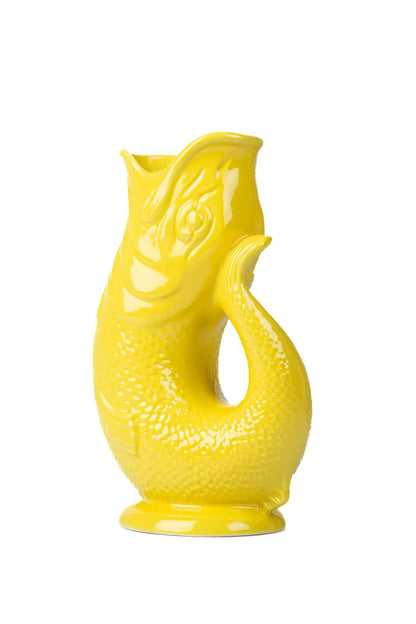 Yellow Gluggle Jug