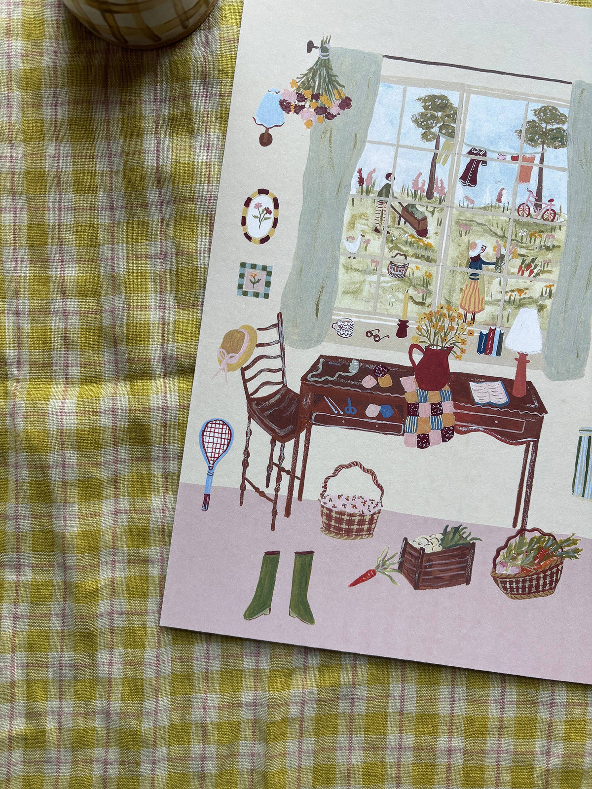 Patchwork Quilt | Art Print