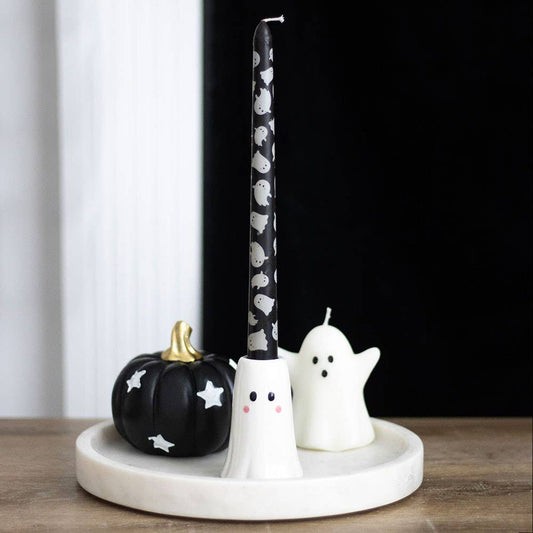 Sweet Ghost Ceramic Candle Holder