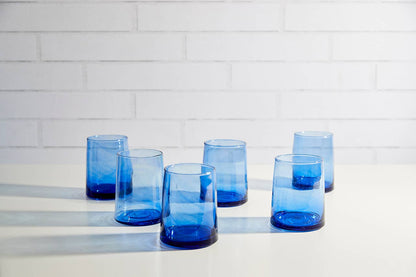 Moroccan Cone Glassware - Blue