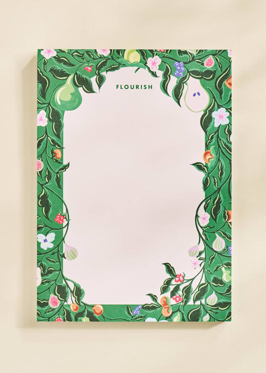 Flourishing Fruits Notepad