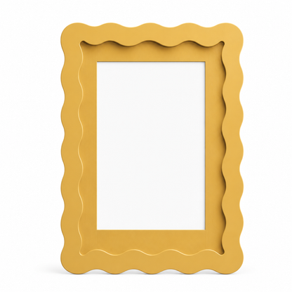 Wavy-Edge Photo Frame