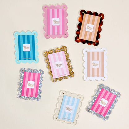 Mini Acrylic Picture Frame Magnet–Tortoise