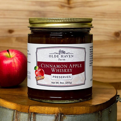 Cinnamon Apple whiskey Preserves 9oz