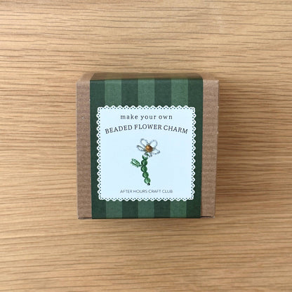 Beaded Flower Charm Craft Kit by After Hours Club