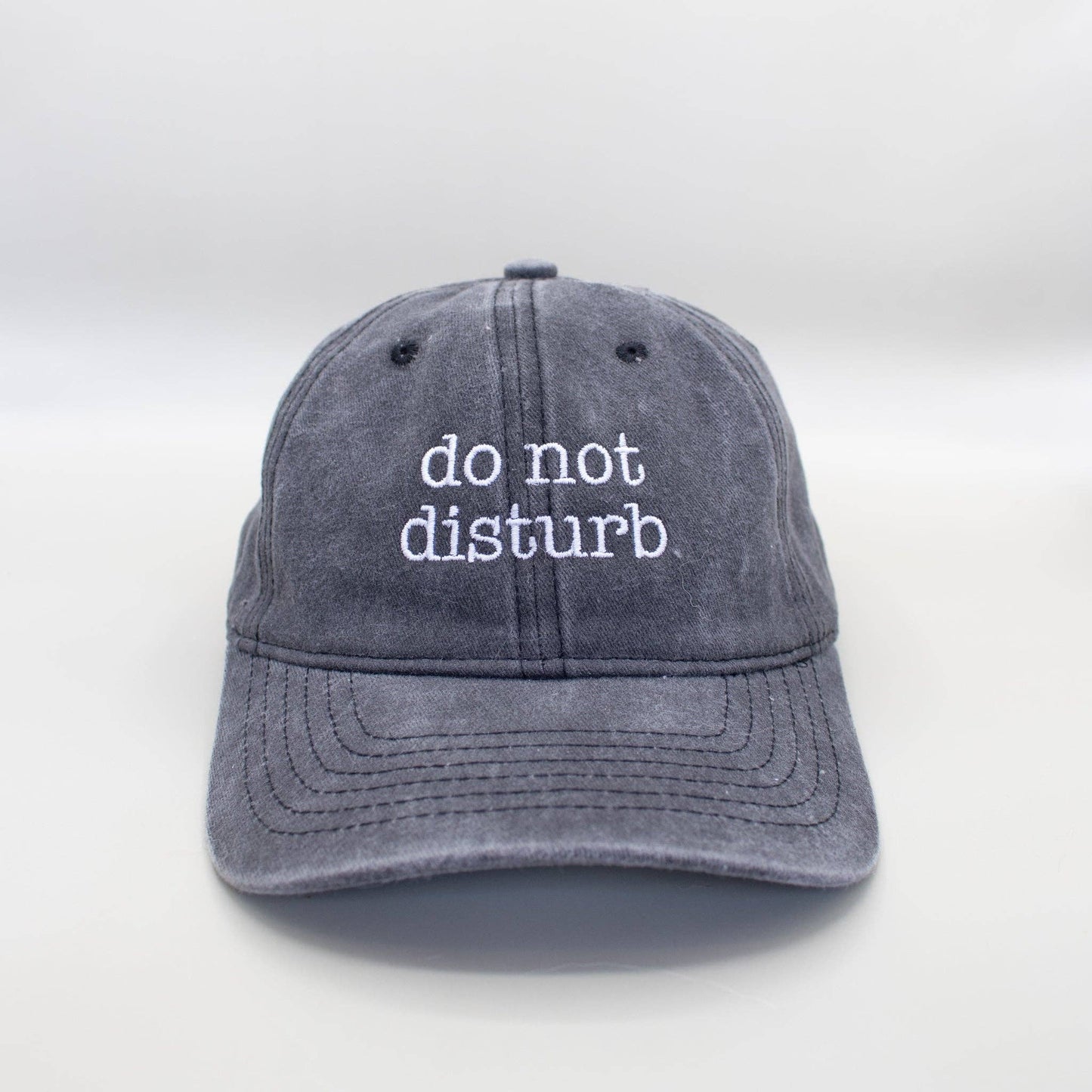 "Do Not Disturb" Embroidered Hat