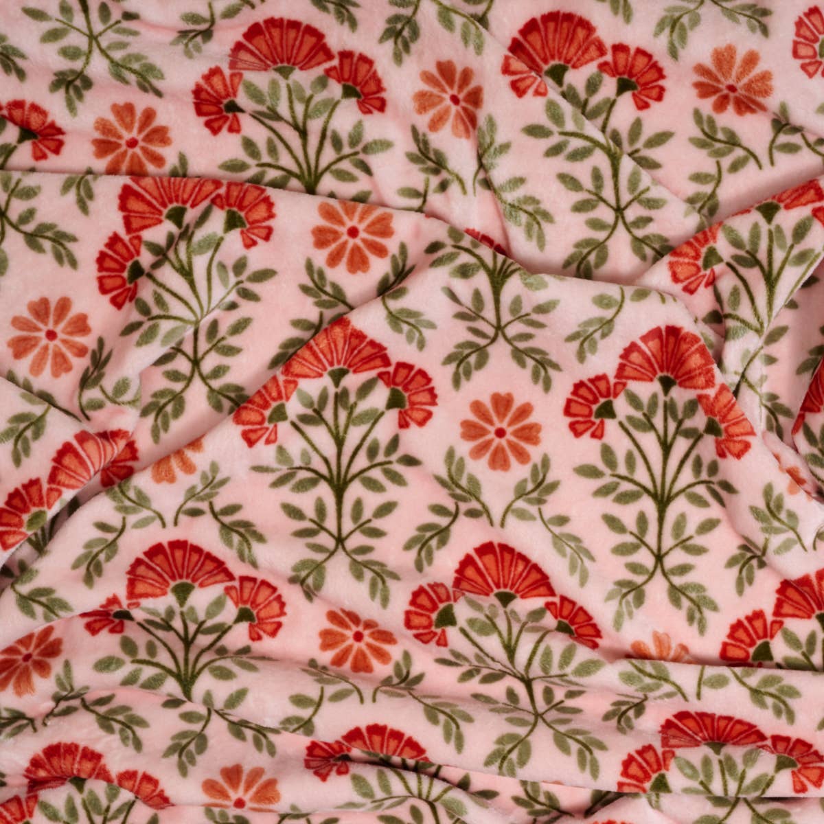 Snuggle Up Plush Blanket–Everbloom Dusty Rose