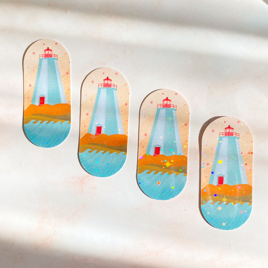 East Coast Lighthouse Sticker