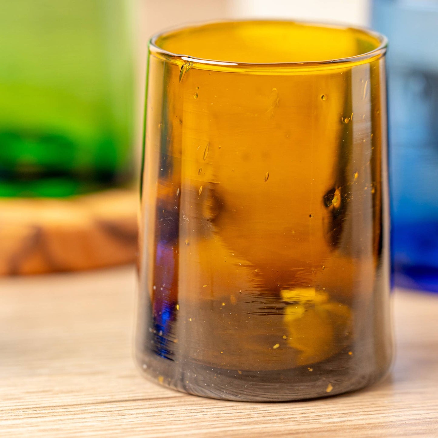 Moroccan Cone Glassware - Amber