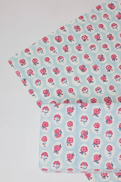 Scallop Tiles Pink Sorbet - Wrapping Paper