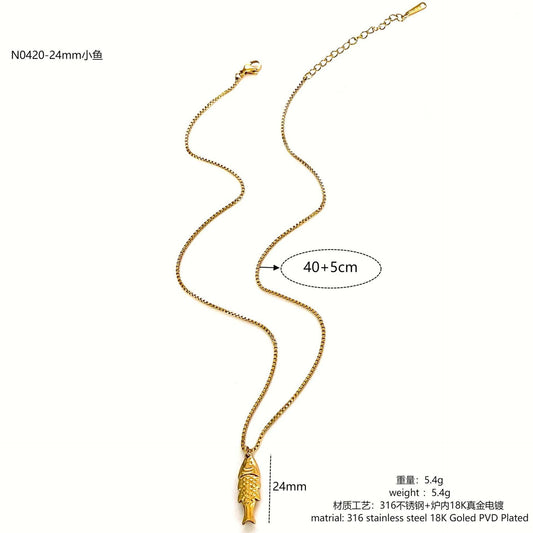 Sardine Statement Necklace