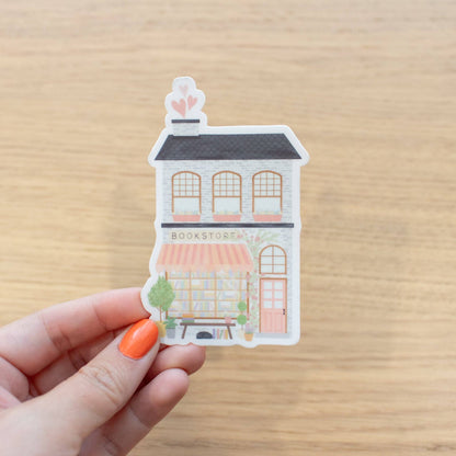 Bookstore Vinyl Sticker