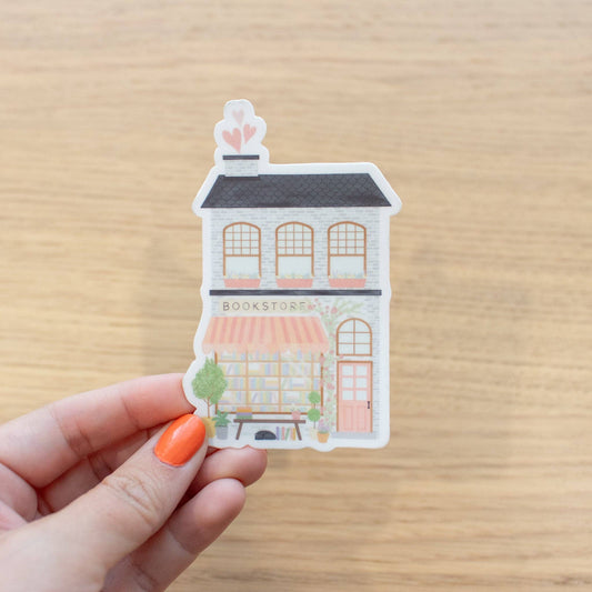 Bookstore Vinyl Sticker