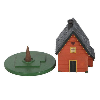 Autumn House Incense Cone Burner