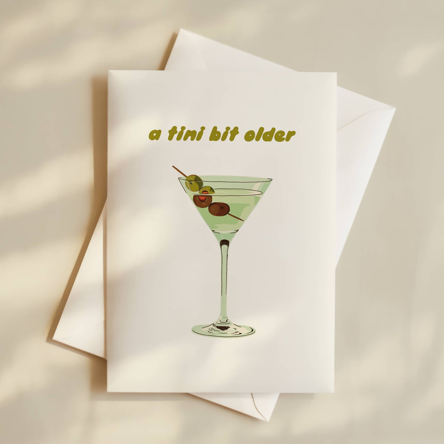 A Tini Bit Older Greeting Card