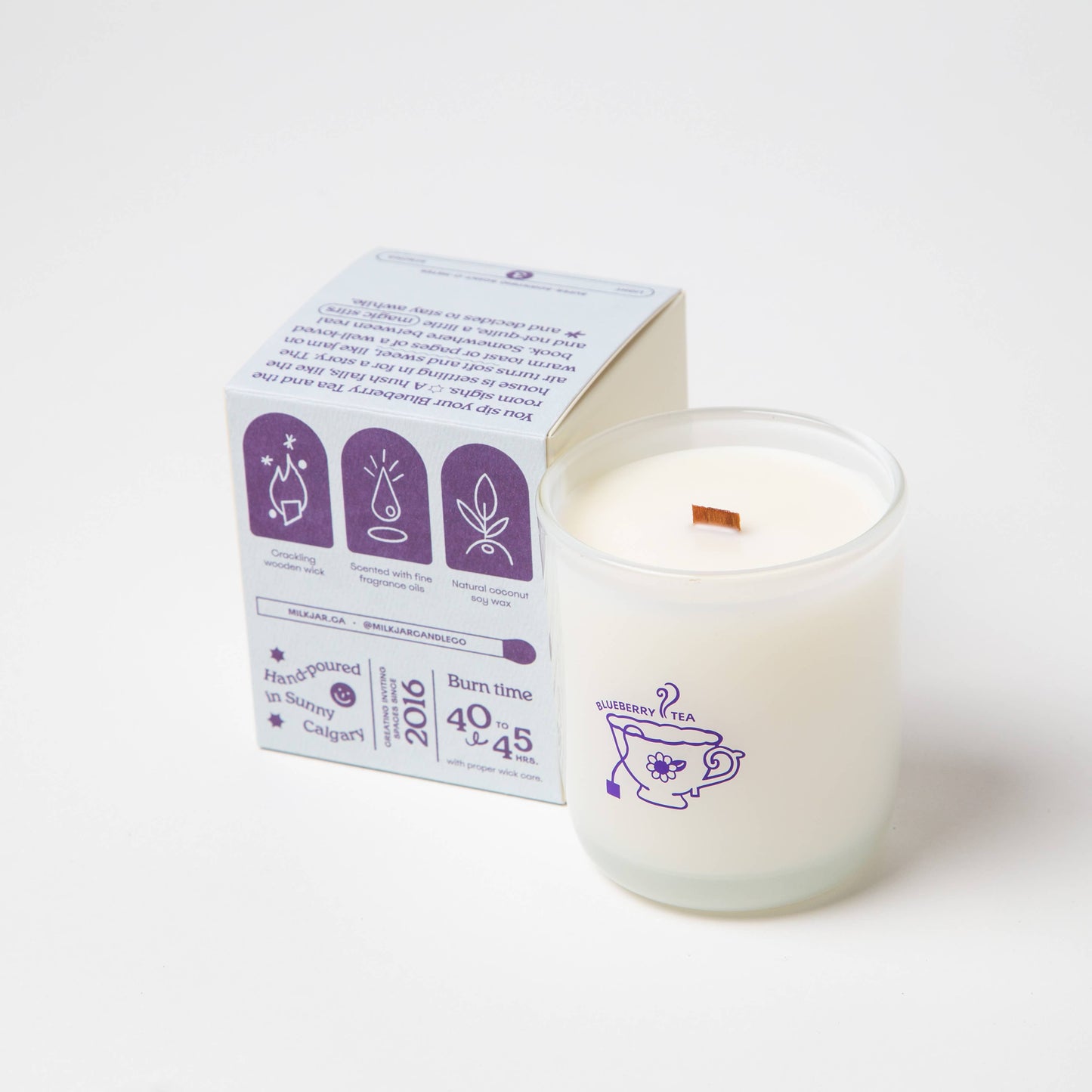 Blueberry Tea - 8oz Soy Candle