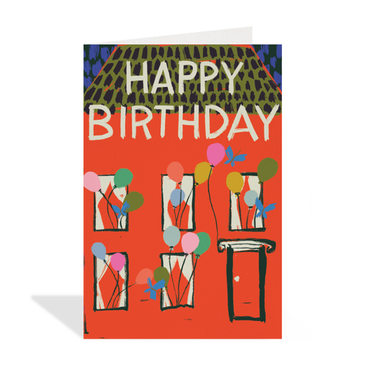 Birthday House Petite Card