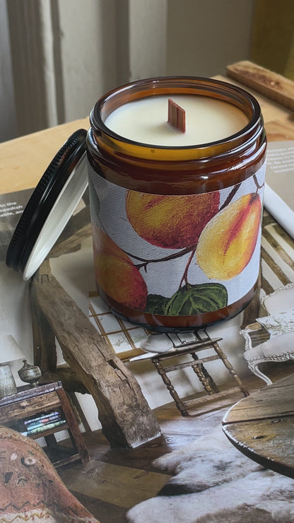 8oz Apricot and Mahogany *Artist Made Label