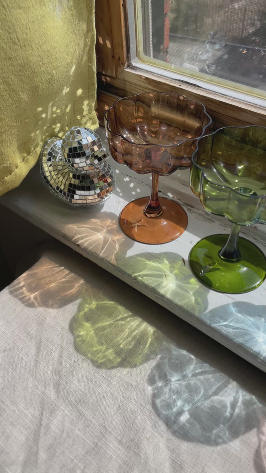 Petal Martini Glass