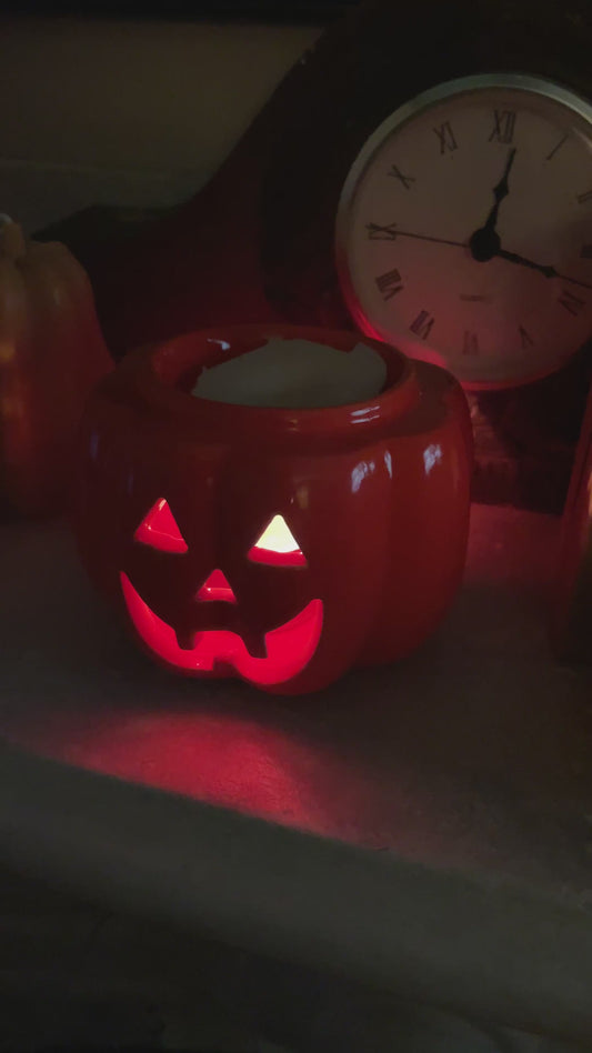 Jack-O-Lantern Wax Melter